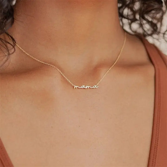 Mama Pendant Necklace