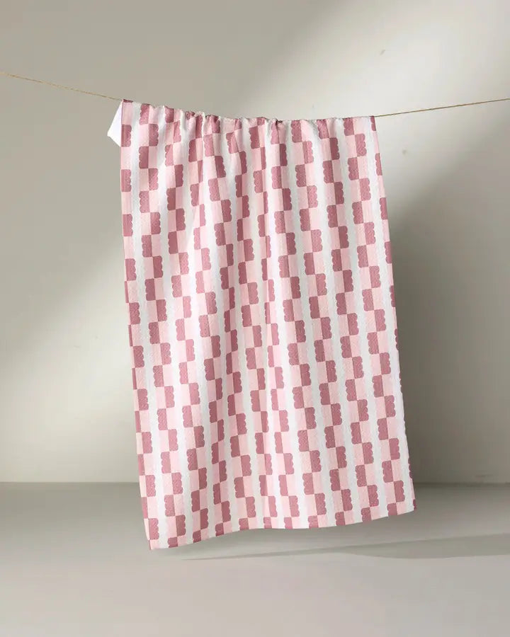 Spring Geometry Kitchen Towels