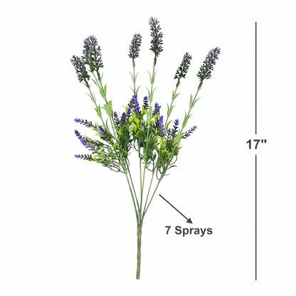 Lush Green Shades of Purple Lavender Spray