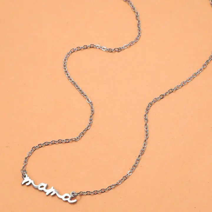 Mama Pendant Necklace