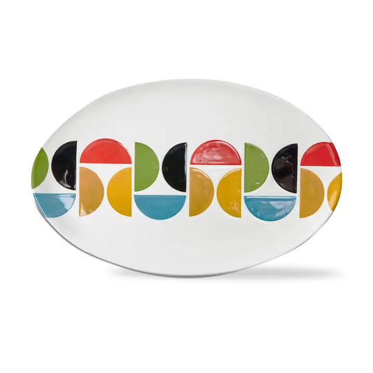 Knoll Earthenware Oval Platter
