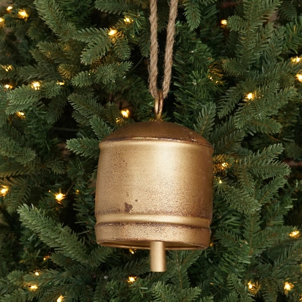Vintage Gold Silo Bell
