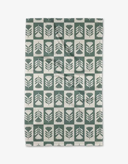 Spring Geometry Kitchen Towels