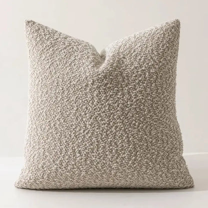 Textured Bouclé-Style Pillow