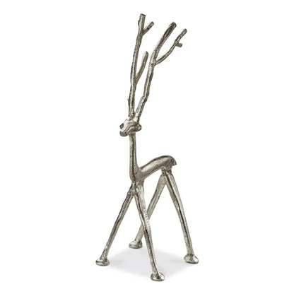 Cast Reindeer Sculpture