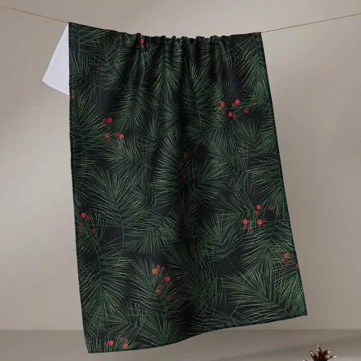 Holiday Geometry Kitchen Towels