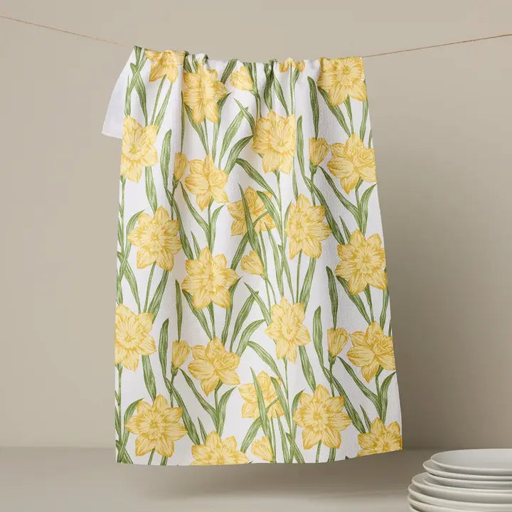 Spring Geometry Kitchen Towels