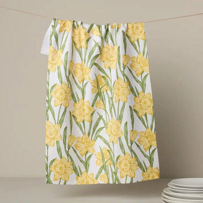 Spring Geometry Kitchen Towels