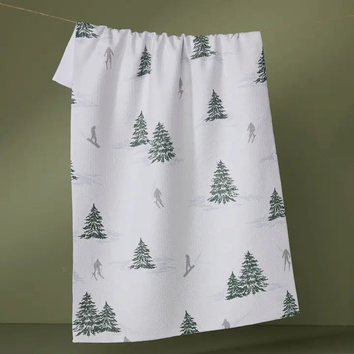 Holiday Geometry Kitchen Towels