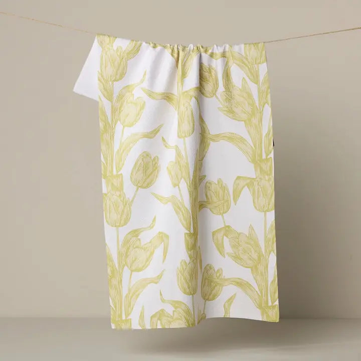 Spring Geometry Kitchen Towels