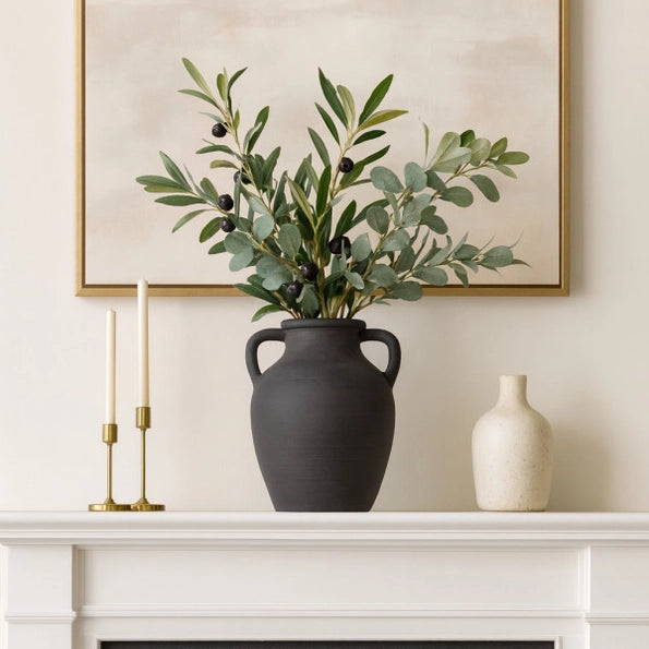 Ceramic Double Handles Vase