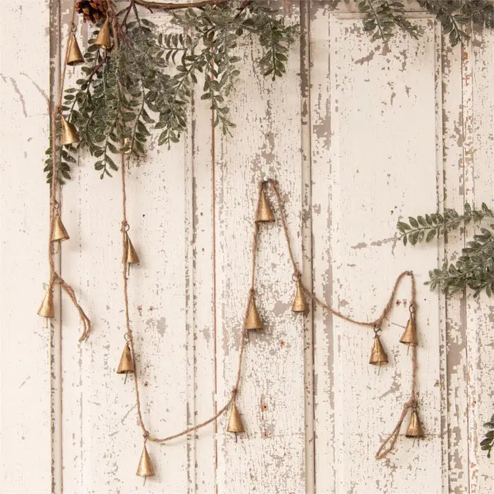 Gold Mini Bell Garland