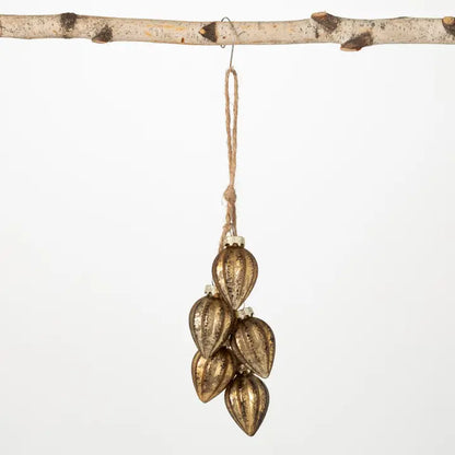 Vintage Mercury Glass Ornament