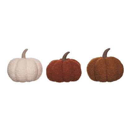 Fall Harvest Fuzzy Pumpkin Collection