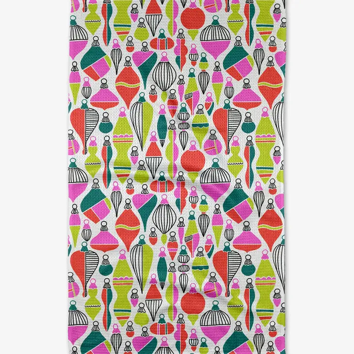 Geometry Holiday Kitchen Towels