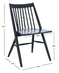 S/2 Wren 19"h Spindle Dining Chair