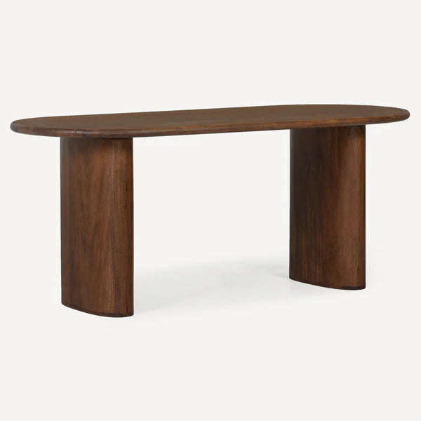 Ovale Solid Wood Dining Table