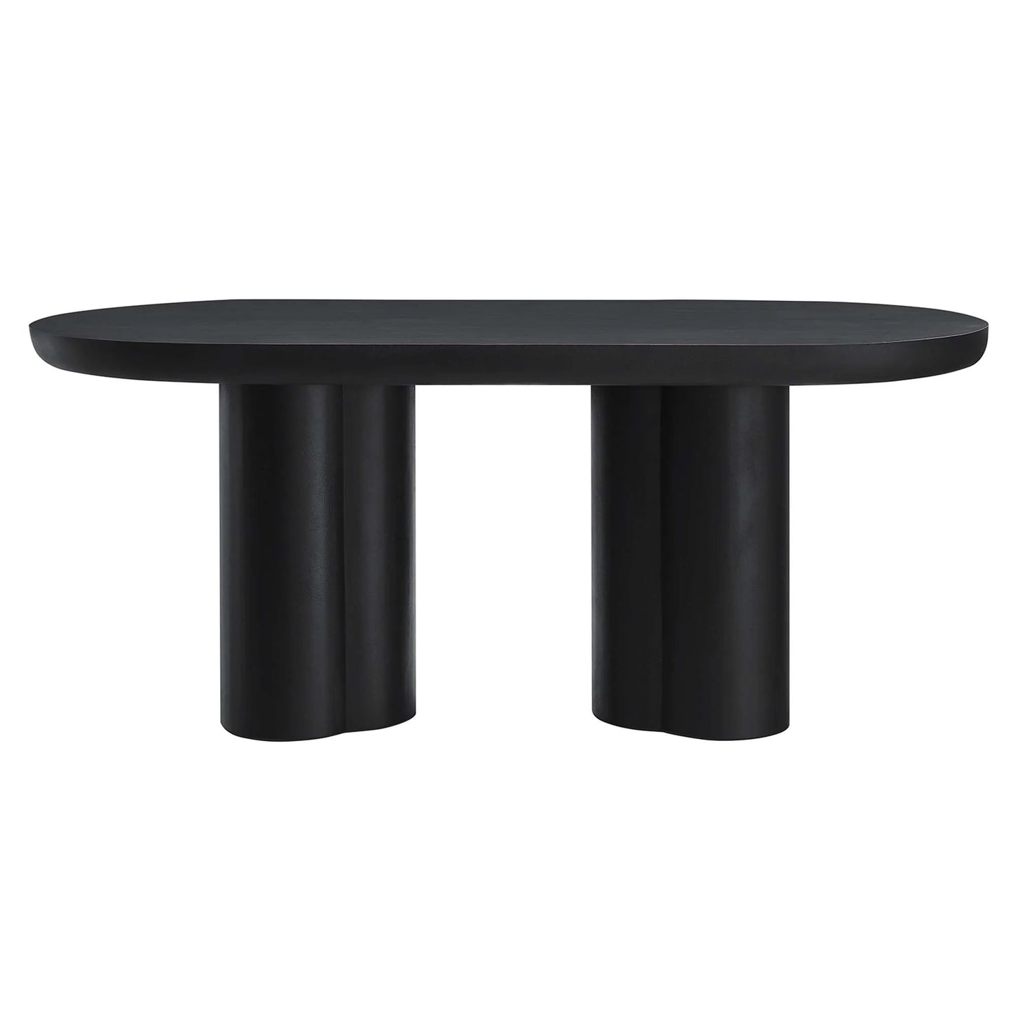 Cas Black Concrete Dining Table