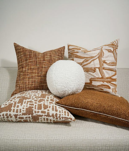 Knubby-Kopper Pillow