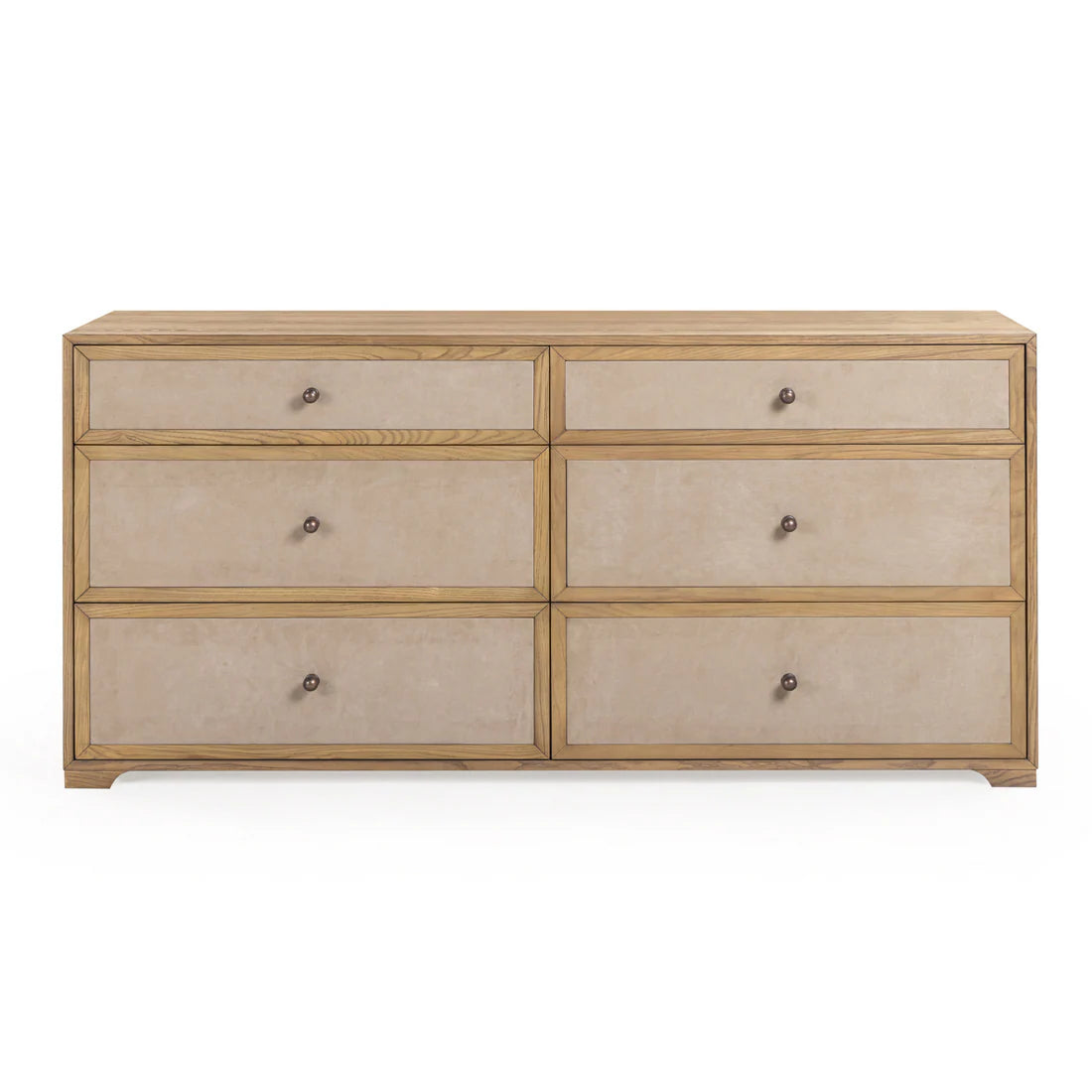 Laurentis Suede Wood Dresser