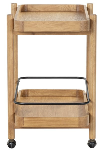 Krystof Wood Bar Cart