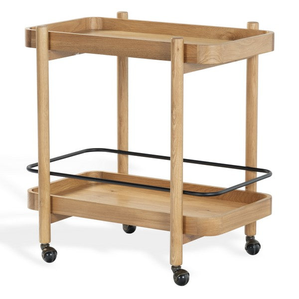 Krystof Wood Bar Cart