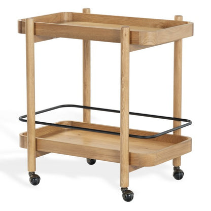 Krystof Wood Bar Cart