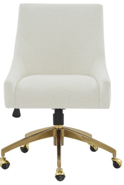 Boucle Adjustable Swivel Desk Chair