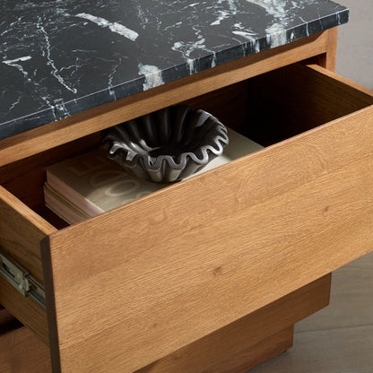 Lily Marble Top Nightstand