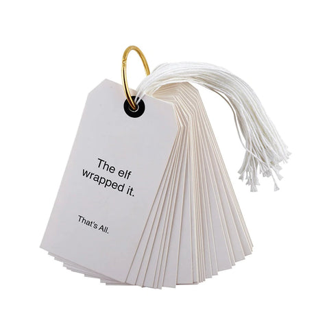That's All Gift Tag Book