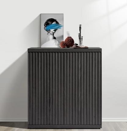 Fluted Storage Cabinet