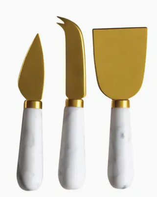 Marble Cheese Knife Set