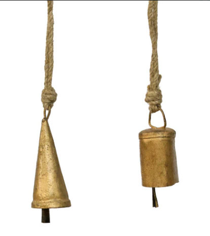 Antique Gold Hanging Bells Collection