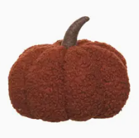 Fall Harvest Fuzzy Pumpkin Collection