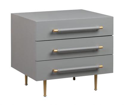 Trident Nightstand Grey
