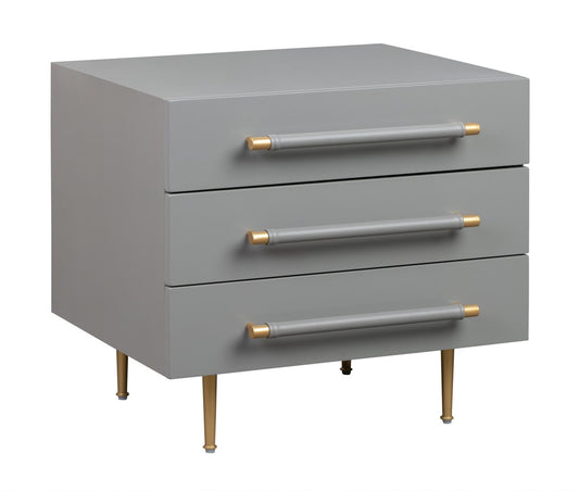Trident Nightstand Grey