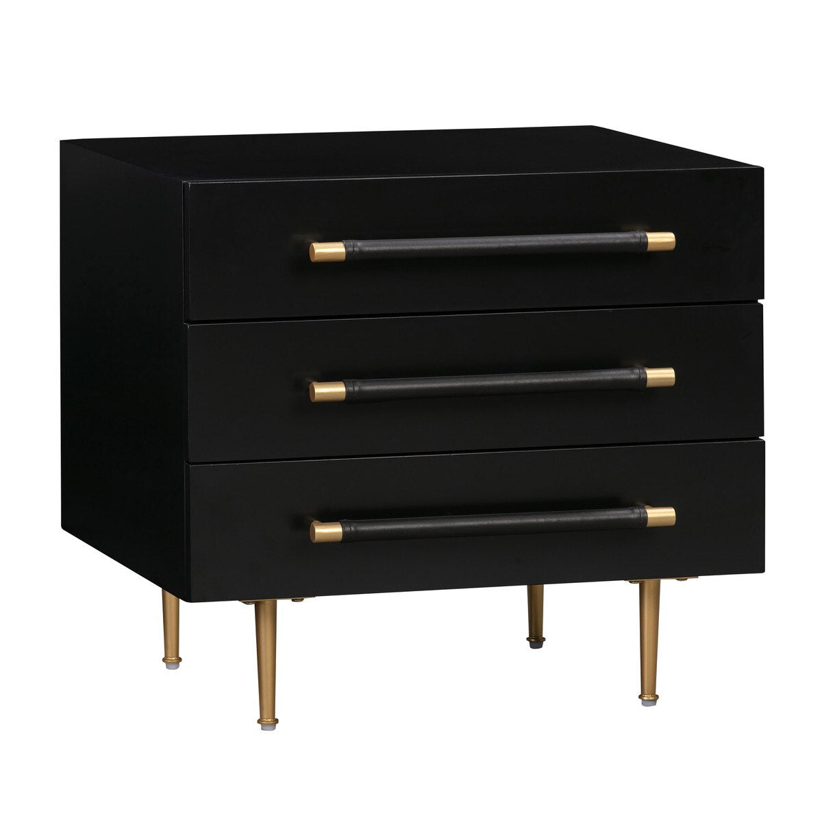 Trident Nightstand Black