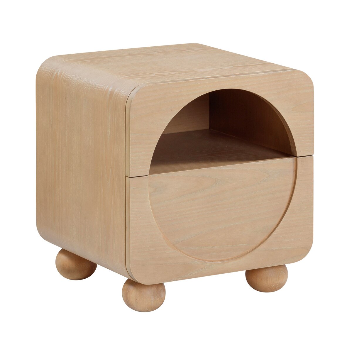 Moon Natural Ash Nightstand