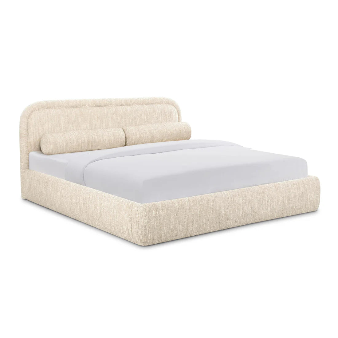 Murielle Textured Boucle Bed
