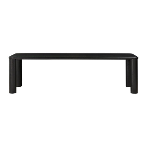 Akola Black Rectangular Dining Table