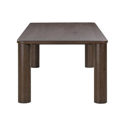 Akola Dark Oak Rectangular Dining Table