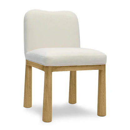 Tiara Cream Velvet Dining Chair
