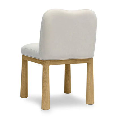 Tiara Cream Velvet Dining Chair