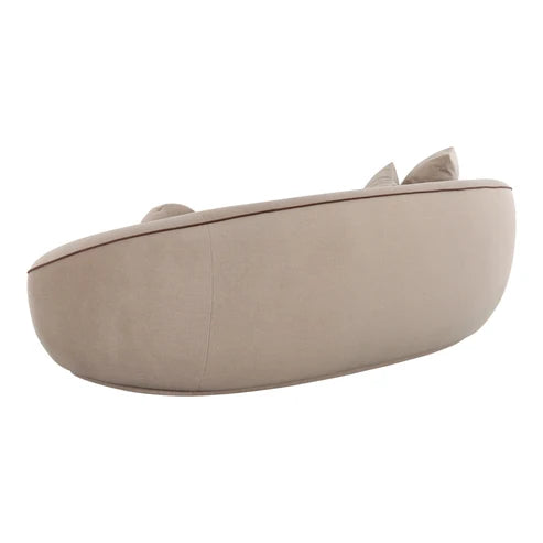 Jenny Taupe Performance Faux Mohair Sofa