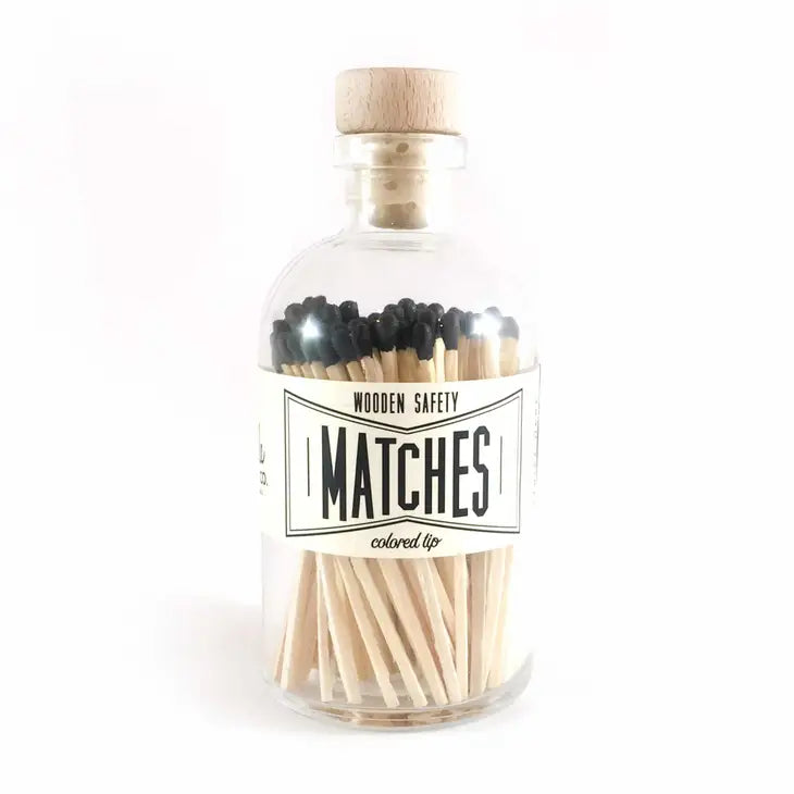 Vintage Apothecary Black Matches