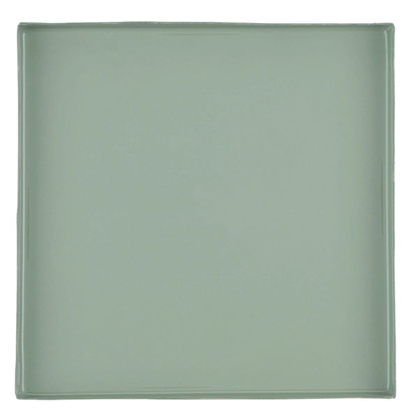 Nested Blue Enamel Blue Square Trays - Set of 3