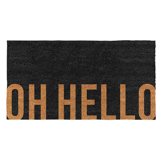 "Oh Hello" Doormat
