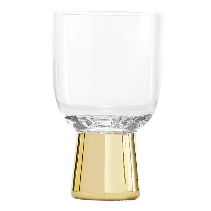 Gold Plated Modern Glass - Highball