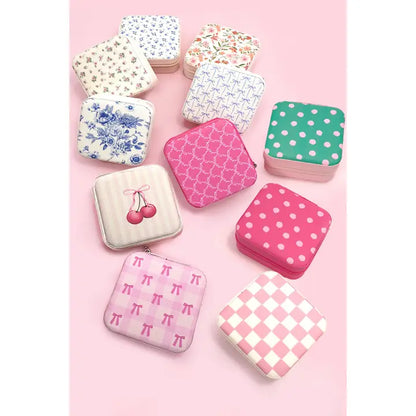 Designed Jewelry Organizer Travel Box Case