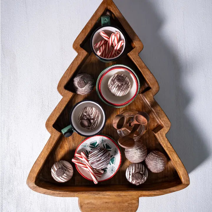 Christmas Tree Dough Bowl